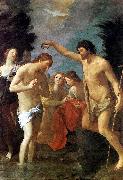 RENI, Guido Baptism of Christ xhg oil painting on canvas